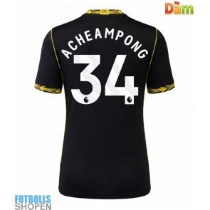 Billiga Chelsea Josh Acheampong #34 Bortatröja Dam 2026-27 Kortärmad